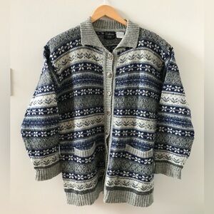 Vintage - Blueberry Hill Cardigan - VGUC